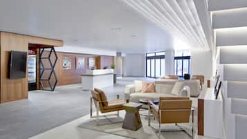 Sala de estar en el lobby