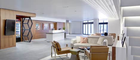 Sala de estar en el lobby