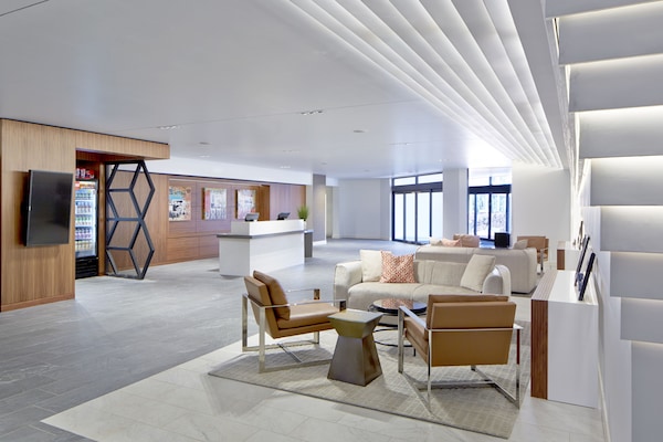 Sala de estar en el lobby