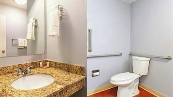 Free toiletries, towels