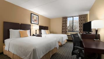 Caja fuerte, escritorio, espacio para trabajar con un portátil