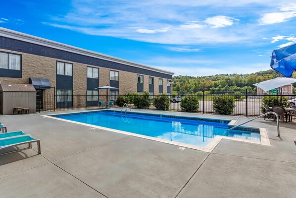 Alberca al aire libre 