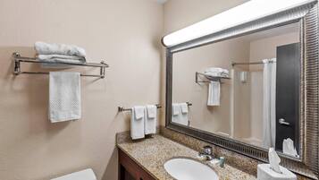 Standard Room, 2 Double Beds, Non Smoking | In-room safe, desk, iron/ironing board, free cots/infant beds