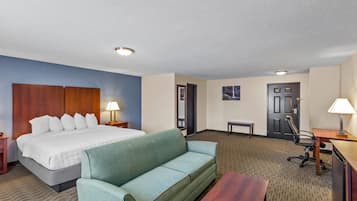 Suite, 1 kingsize-seng med sovesofa, ikke-røyk | Safe på rommet, skrivebord, strykejern/-brett og barnesenger (inkludert)