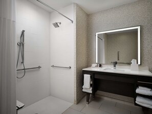 Douche de la salle de bain