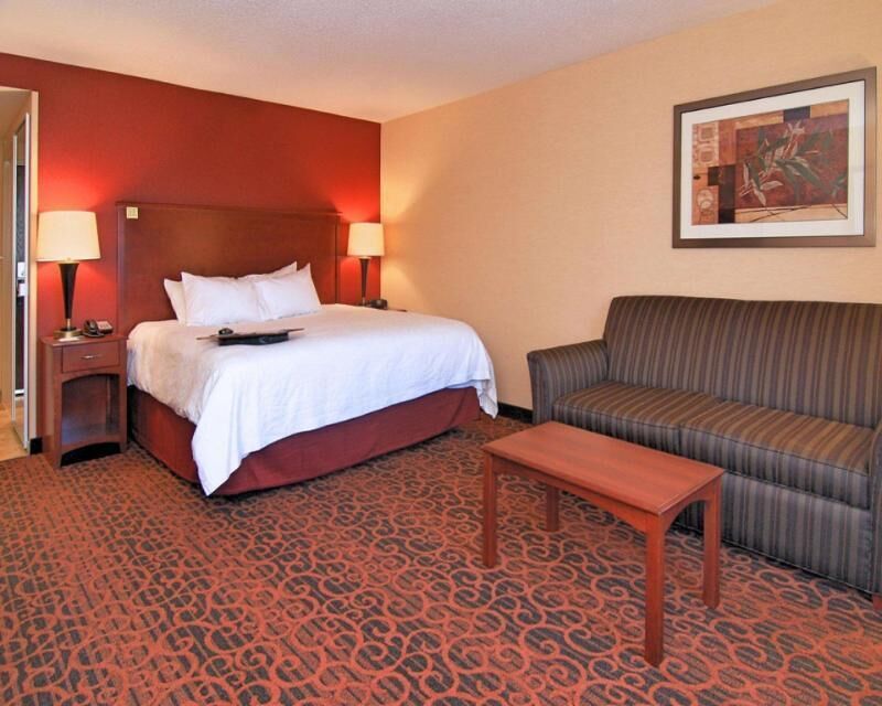 In-room safe, desk, laptop workspace, iron/ironing board