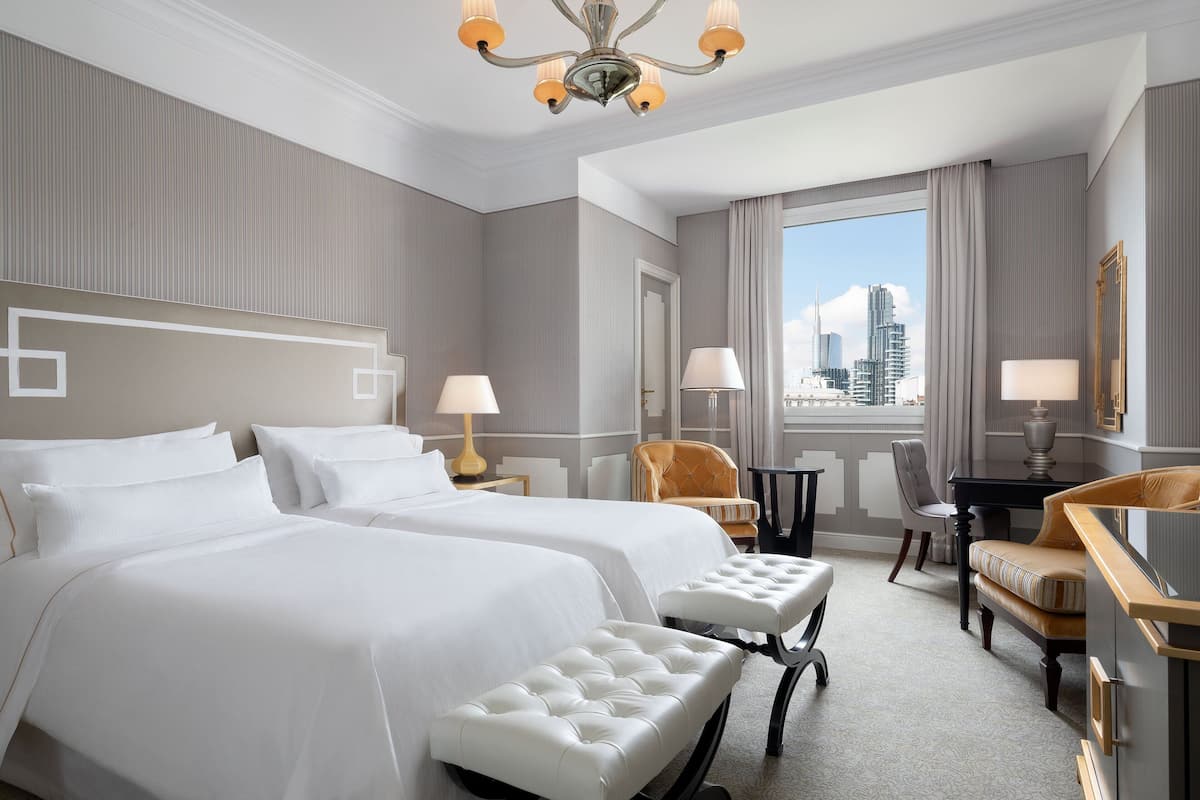 Classic Room, 2 Twin Beds, Non Smoking | 1 bedroom, premium bedding, down comforters, minibar