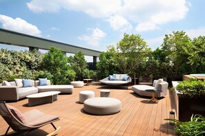 Suite présidentielle, 1 chambre, non-fumeur, terrasse | Terrasse/patio
