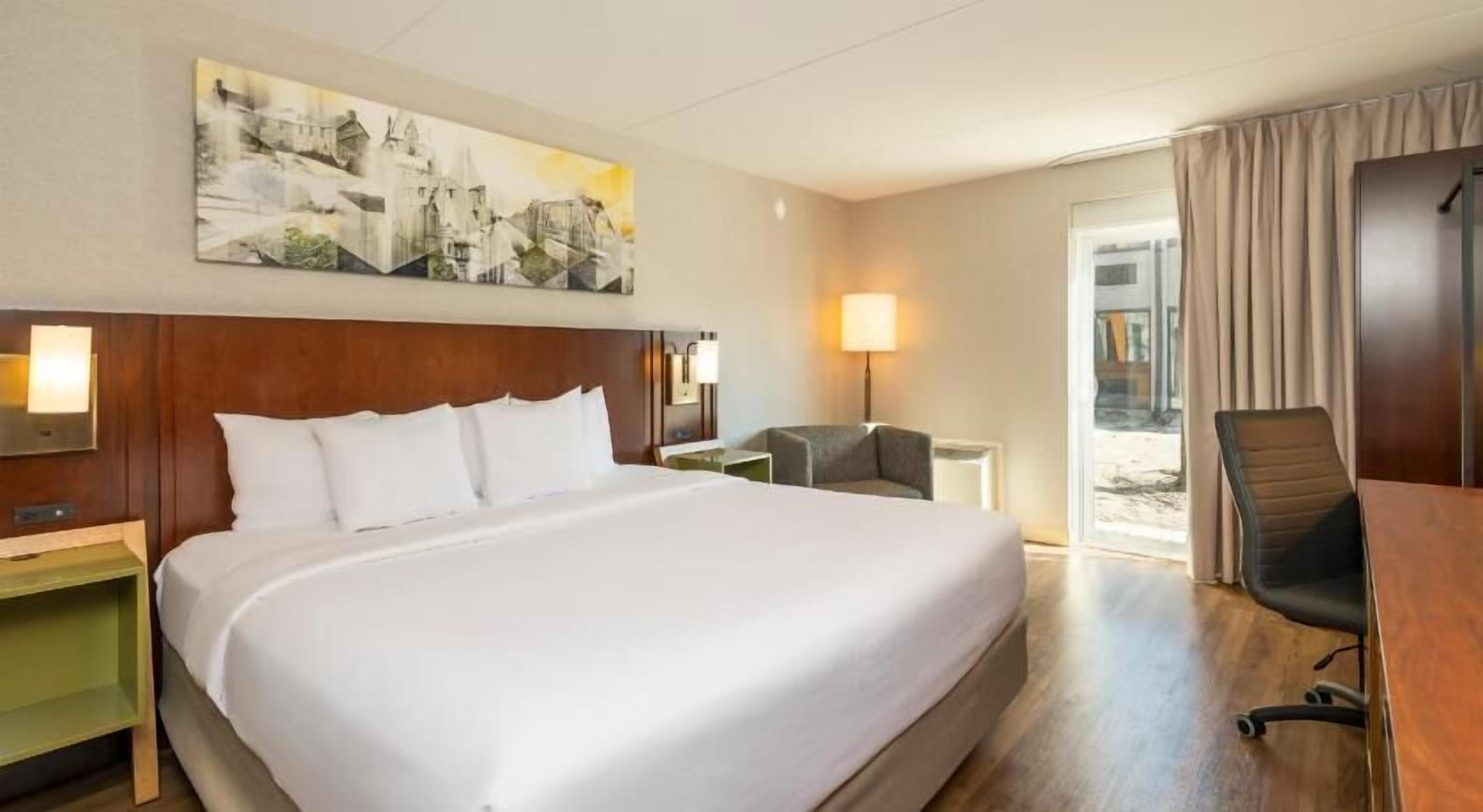 Premium bedding, pillowtop beds, individually decorated