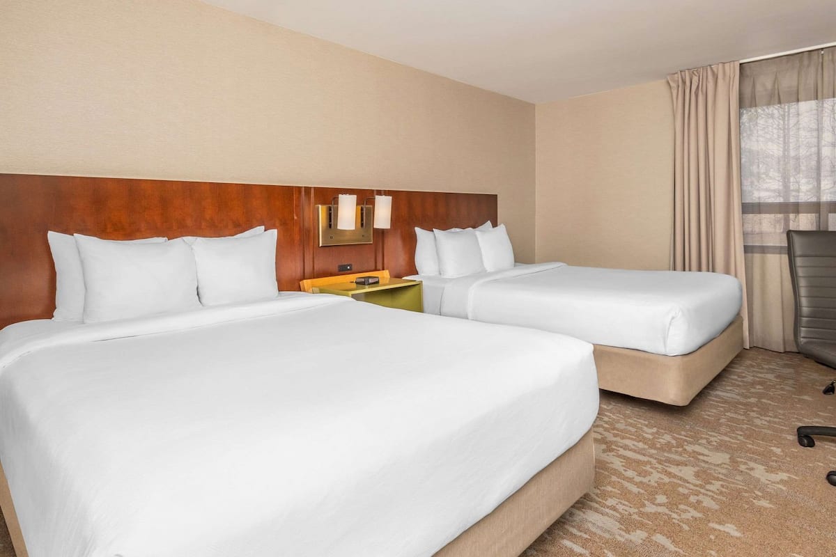 Premium bedding, pillowtop beds, individually decorated