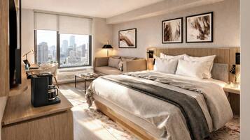 Desk, iron/ironing board, free WiFi, bed sheets