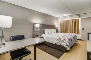 ห้องซูพีเรีย, เตียงคิงไซส์ 1 เตียง (Smoke Free) | โต๊ะทำงาน, ผ้าม่านกันแสง, เปล/เตียงเด็กอ่อน (ฟรี), Wi-Fi ฟรี