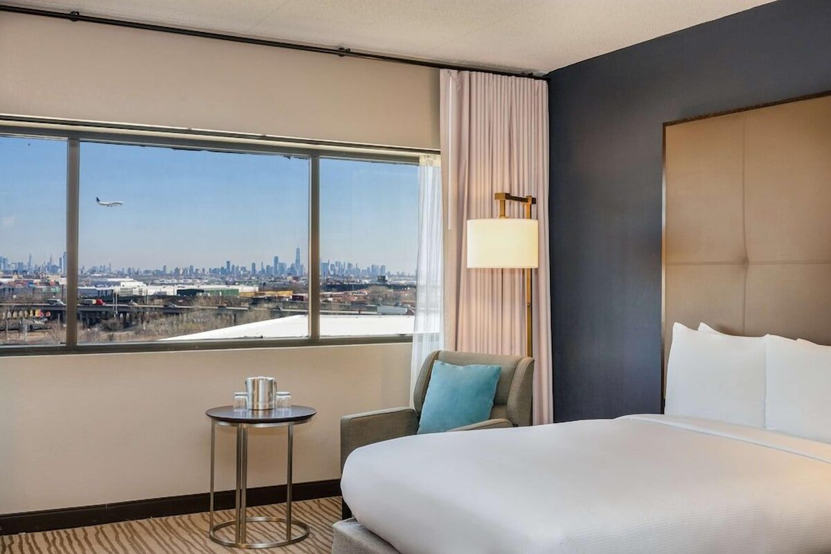 In-room safe, blackout curtains, iron/ironing board