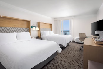 Room, 2 Queen Beds, Balcony, Oceanfront | In-room safe, desk, iron/ironing board, free internet at Holiday Inn Resort Oceanfront at Surfside Beach by IHG