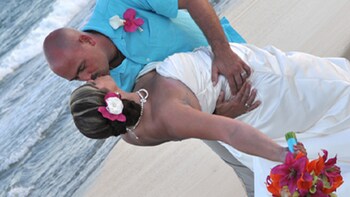 On the beach at Holiday Inn Resort Oceanfront at Surfside Beach, an IHG Hotel