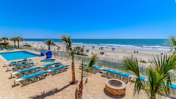 Hotel Exterior at Holiday Inn Resort Oceanfront at Surfside Beach, an IHG Hotel