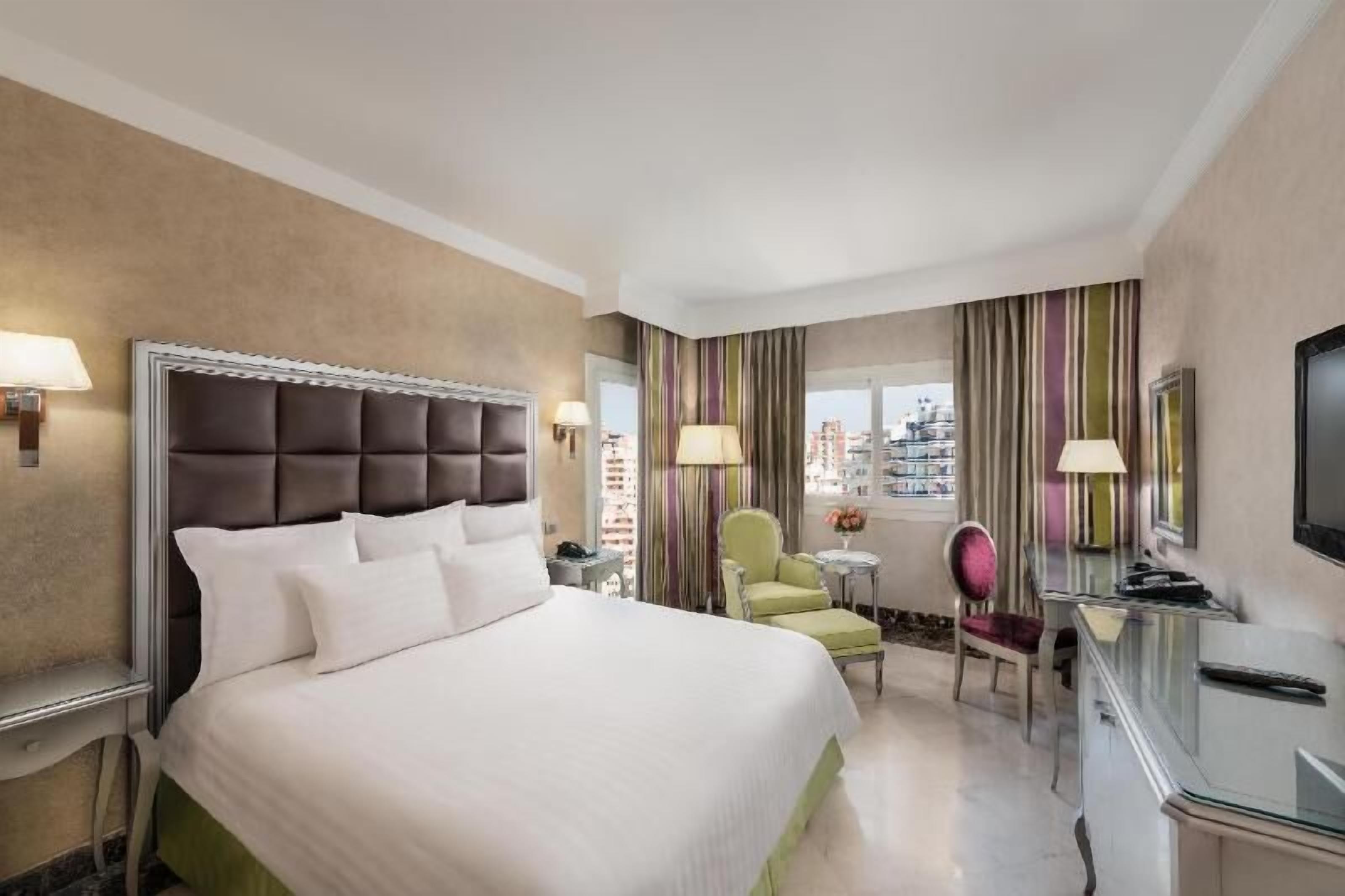 Premium bedding, minibar, in-room safe, desk