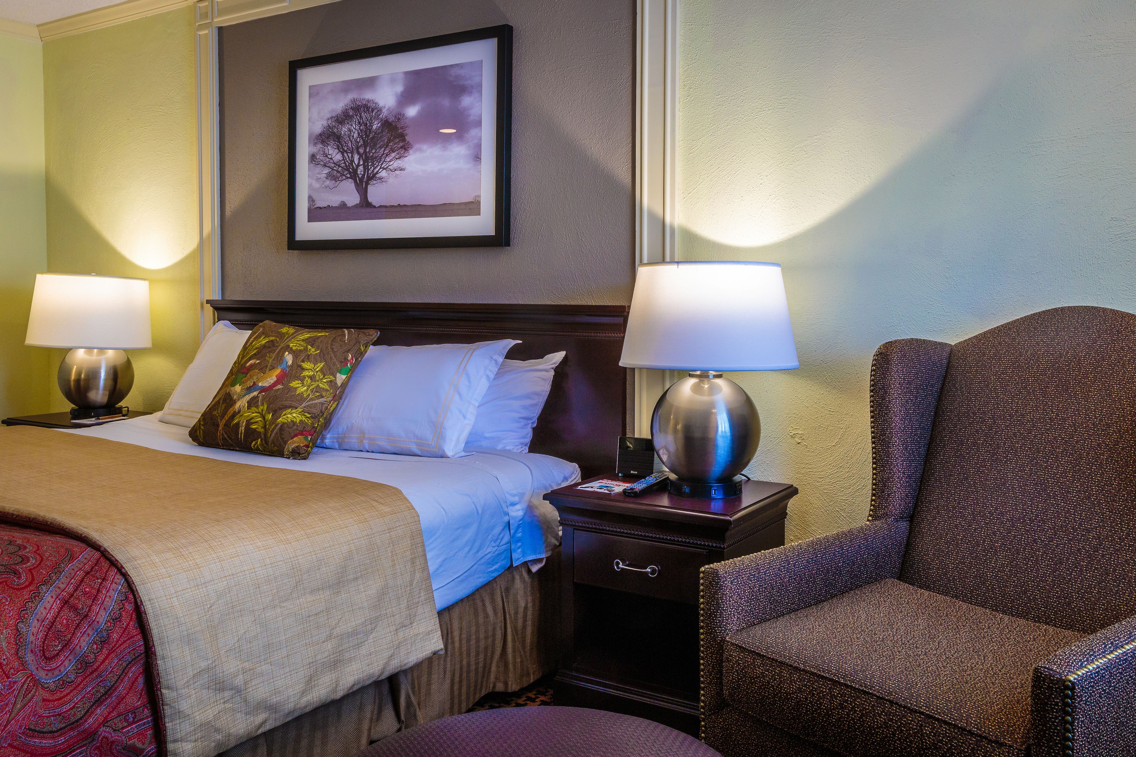 standard room, 1 king bed | premium bedding, in-room safe, desk, iron/ironing board