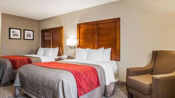 Chambre Standard, 2 grands lits, non-fumeurs | Literie de qualité supérieure, couette en duvet d'oie