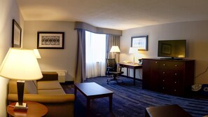 Suite, 1 Bedroom | 1 bedroom, in-room safe, desk, iron/ironing board