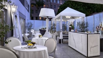 Patio, balcany or terrace at The Huntley Hotel