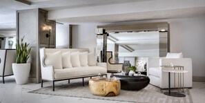 Sala de estar en el lobby