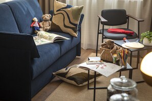 Familien-Doppel- oder -Zweibettzimmer