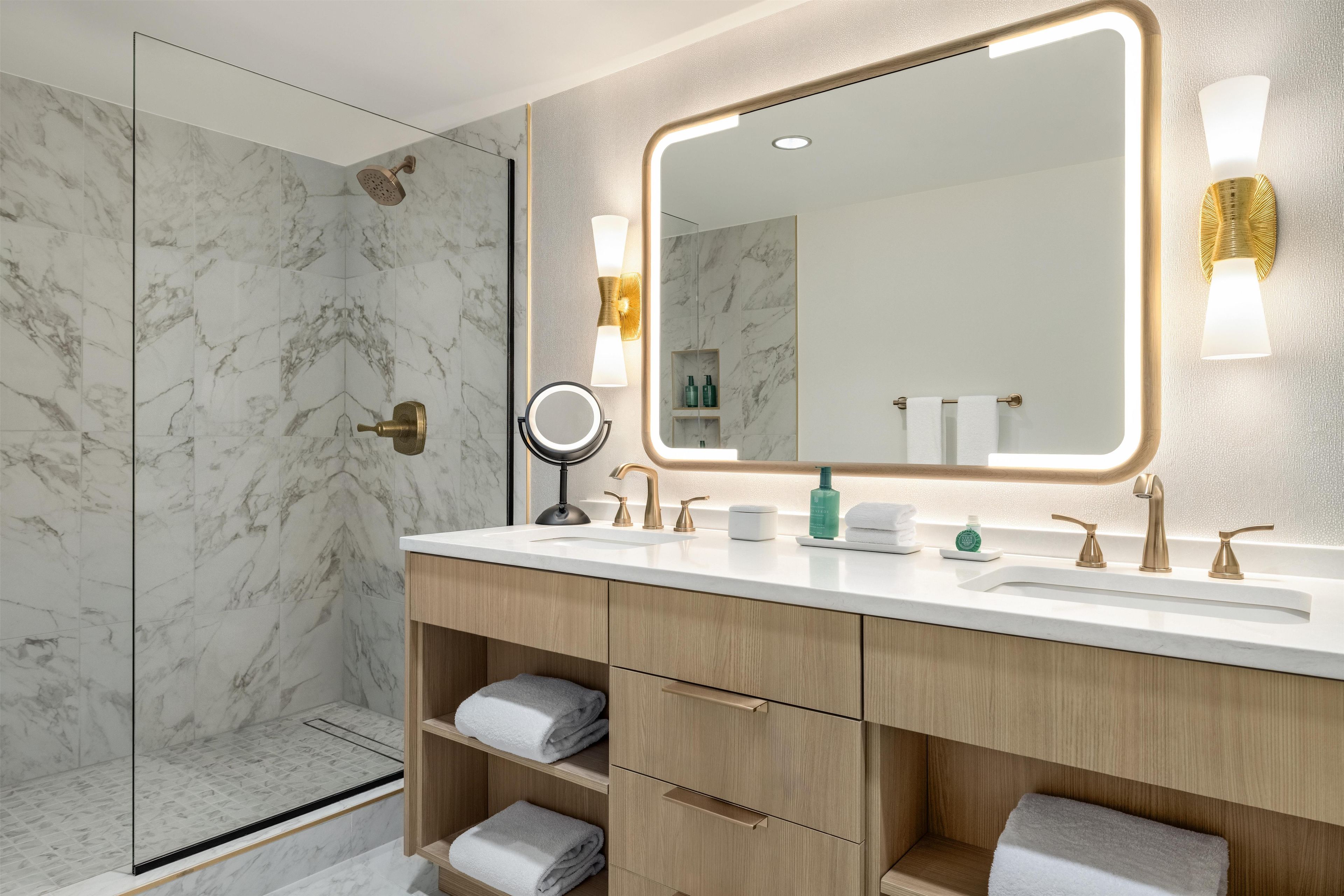 Douche de la salle de bain