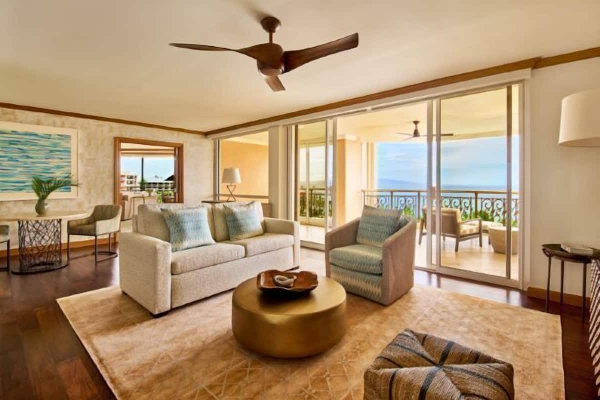 Living area | 65-inch TV with digital channels, foosball, pay movies