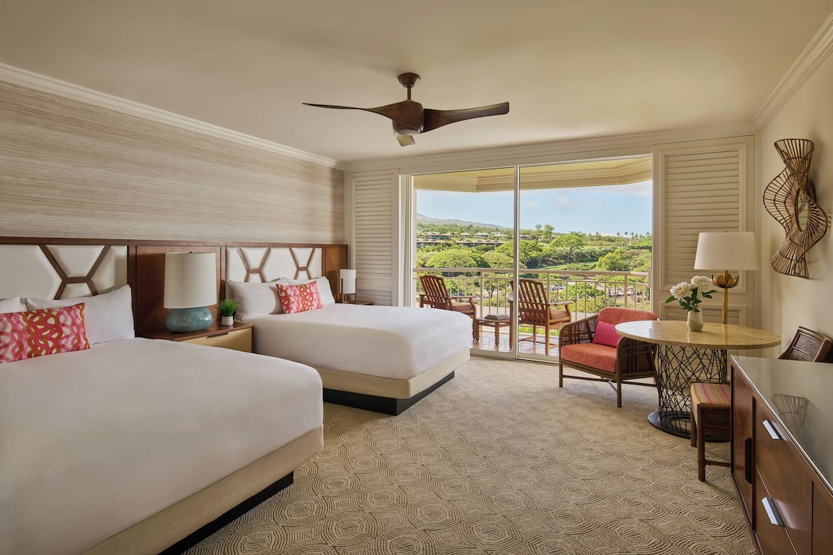 Room, 2 Queen Beds (Terrace View) | 1 bedroom, premium bedding, in-room safe, desk