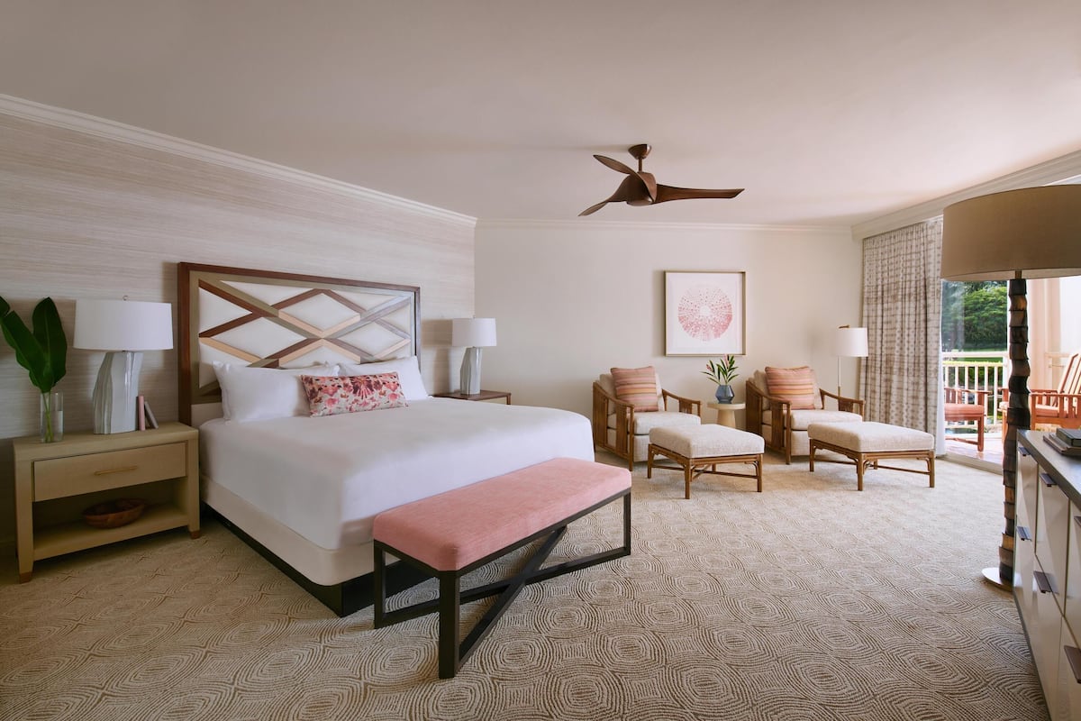Suite, 1 Bedroom, Garden View (Alii) | Living area | 65-inch TV with digital channels, foosball, pay movies