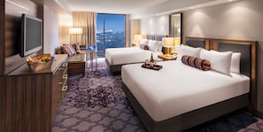 Luxury Room, 2 Queen Beds, Non Smoking | In-room safe, blackout curtains, iron/ironing board, free WiFi