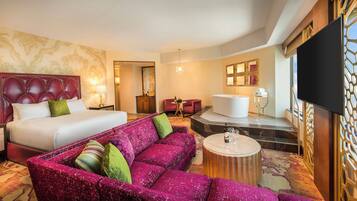 Player Spa Suite King Non-Smoking | 客房内保险箱、遮光窗帘、熨斗/熨衣板、免费 WiFi