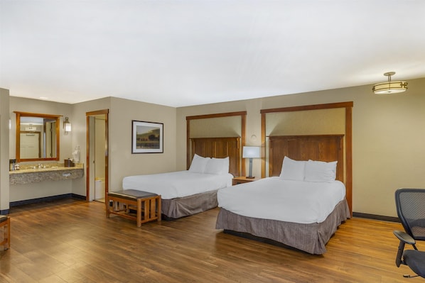 In-room safe, laptop workspace, iron/ironing board