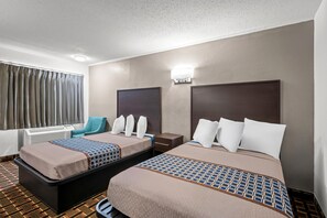 Chambre, 2 lits doubles, fumeur | Coffre-fort, lit d’appoint (supplément), accès à Internet câblé (inclus)