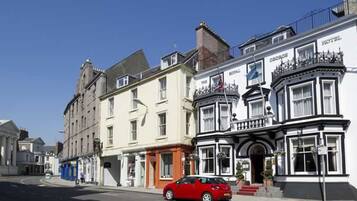 Voorkant van accommodatie