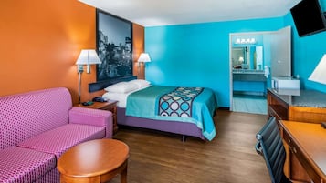 Habitación, 1 cama doble, accesible para personas con discapacidad (Mobility Accessible) | Tabla de planchar con plancha, cunas gratuitas, wifi gratis