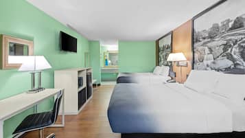 Quarto casal, 2 camas de casal, para fumantes | Ferros/tábuas de passar roupa, berços grátis, Wi-Fi de cortesia
