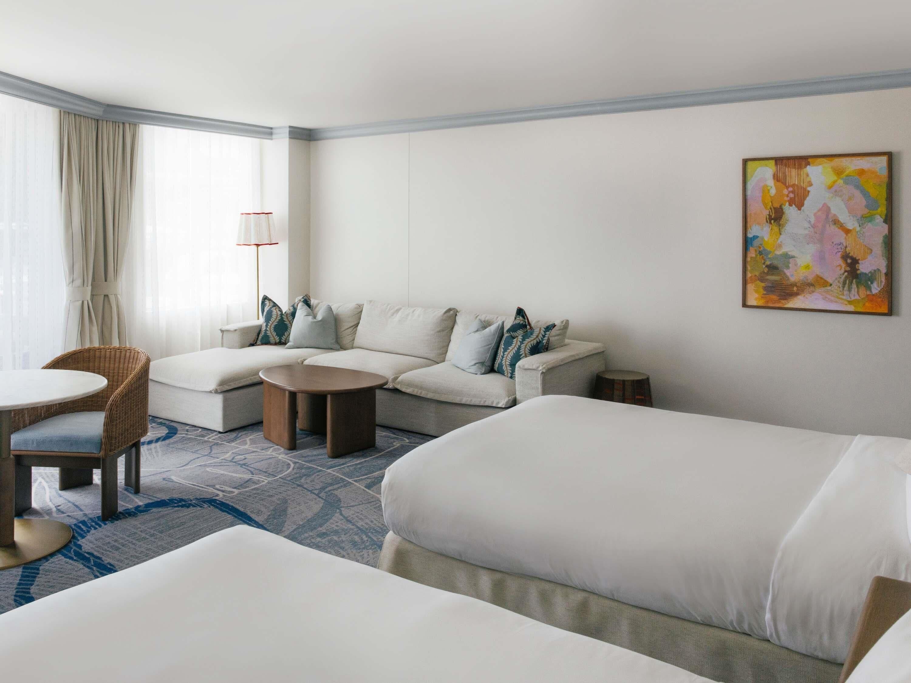 Premium bedding, in-room safe, blackout curtains, cots/infant beds