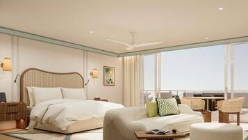 Premium bedding, in-room safe, desk, blackout drapes