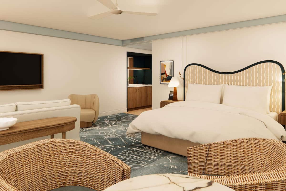 1 bedroom, premium bedding, in-room safe, desk