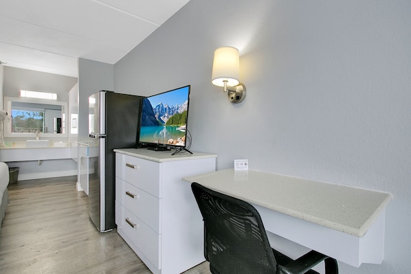42-inch LED TV with cable channels, TV