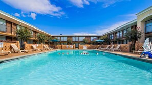Seasonal outdoor pool