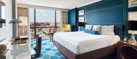 Habitación, 1 cama de matrimonio grande, no fumadores, vistas a la ciudad | Vistas desde la habitación