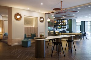 Sitteområde i lobbyen