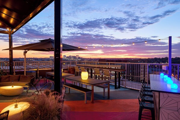 Terrasse sur le toit