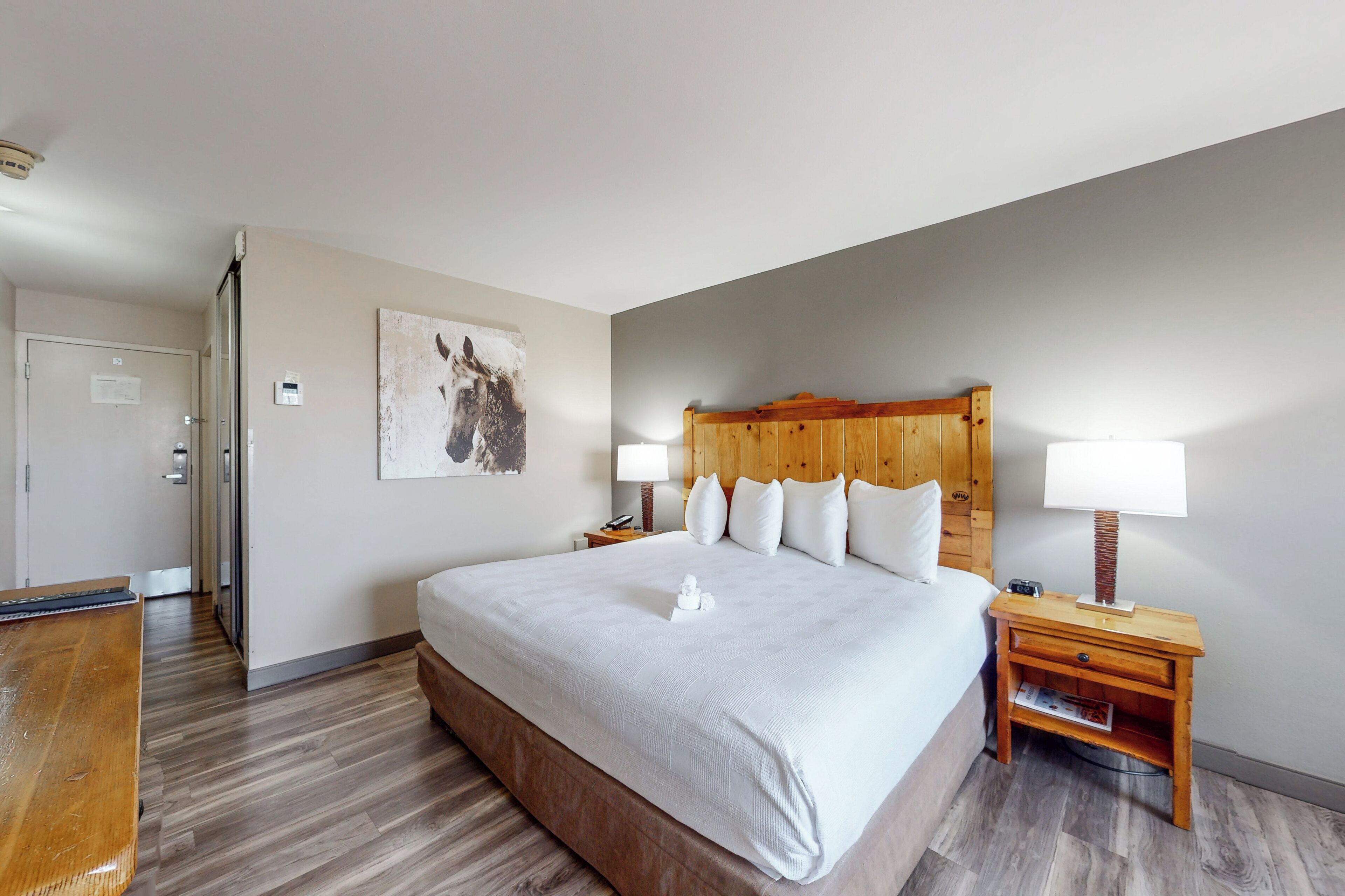 Standard Room, 1 King Bed, Non Smoking (Pet Friendly) | In-room safe, laptop workspace, blackout drapes, iron/ironing board