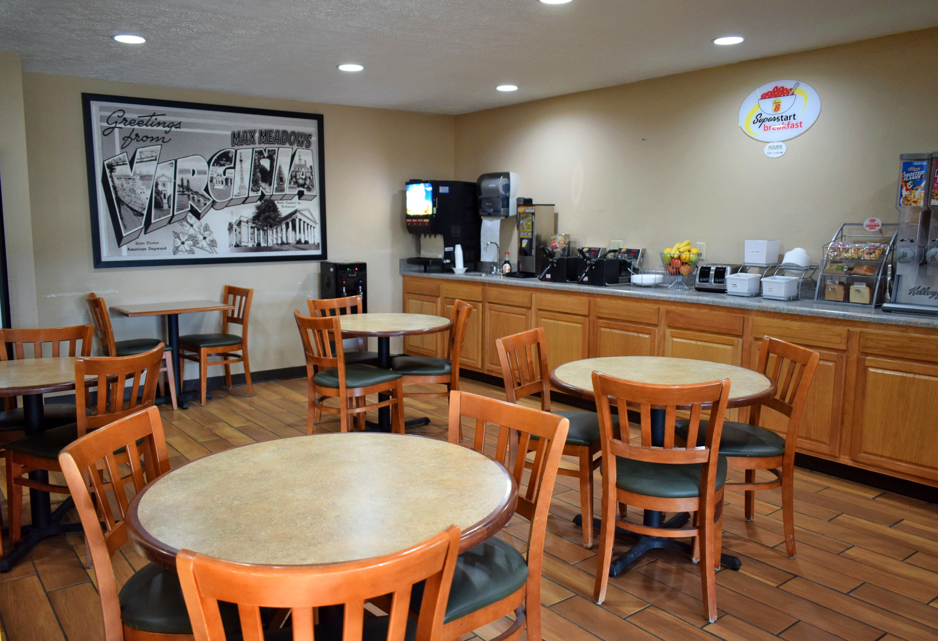 Free daily on-the-go breakfast