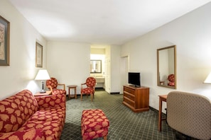 Suite, 2 Double Beds, Non Smoking | Desk, laptop workspace, iron/ironing board, cribs/infant beds - Clarion Inn & Suites Aiken South (Aiken)