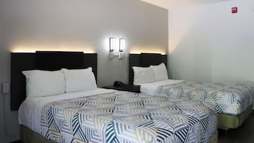 Free WiFi, bed sheets